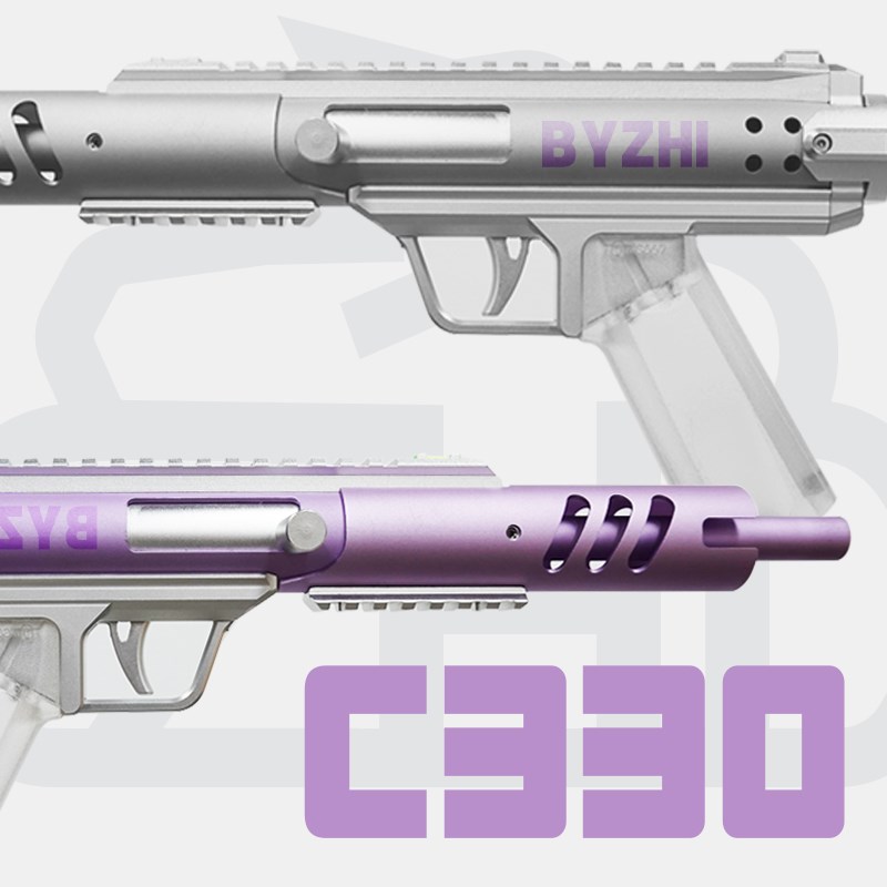 C330爱吃软弹的男人软弹发射器金属侧拉软弹小拉栓 已升级金拍