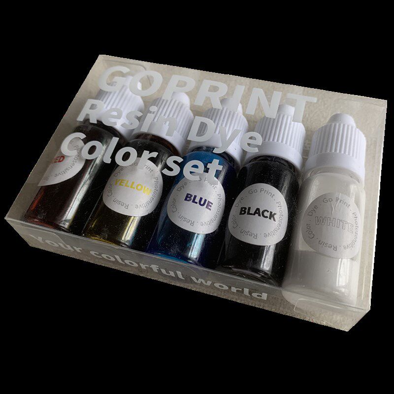 光敏树脂色精 光固化高透树脂专用调色剂 高普达 3D打印机配件 - 实物图