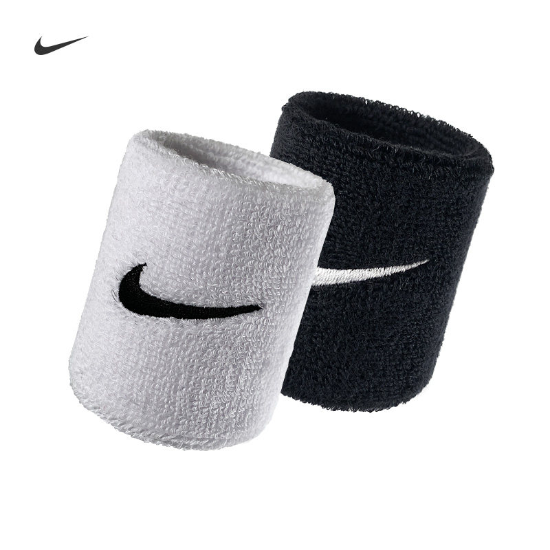 Nike耐克运动护腕男女篮球网球防扭伤手腕带毛巾吸汗健身一对装