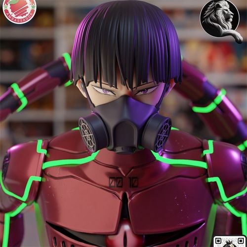 保科宗四郎《怪兽8号》怪兽讨伐世家3d打印模型stl图纸文件素材