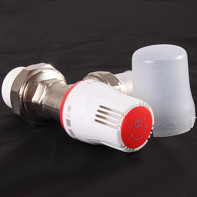 分分20PPR暖气片角式温控角散热器片门PPR水管管件配件