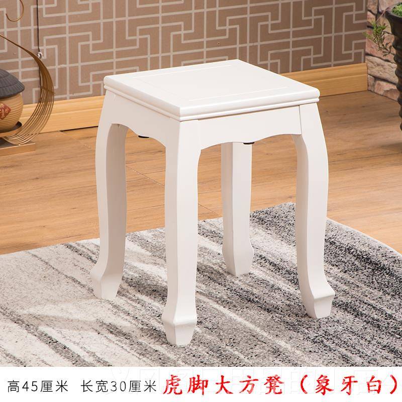 正品中大方凳实木餐桌凳全实木欧家式餐椅现代式凳子用高板凳包邮