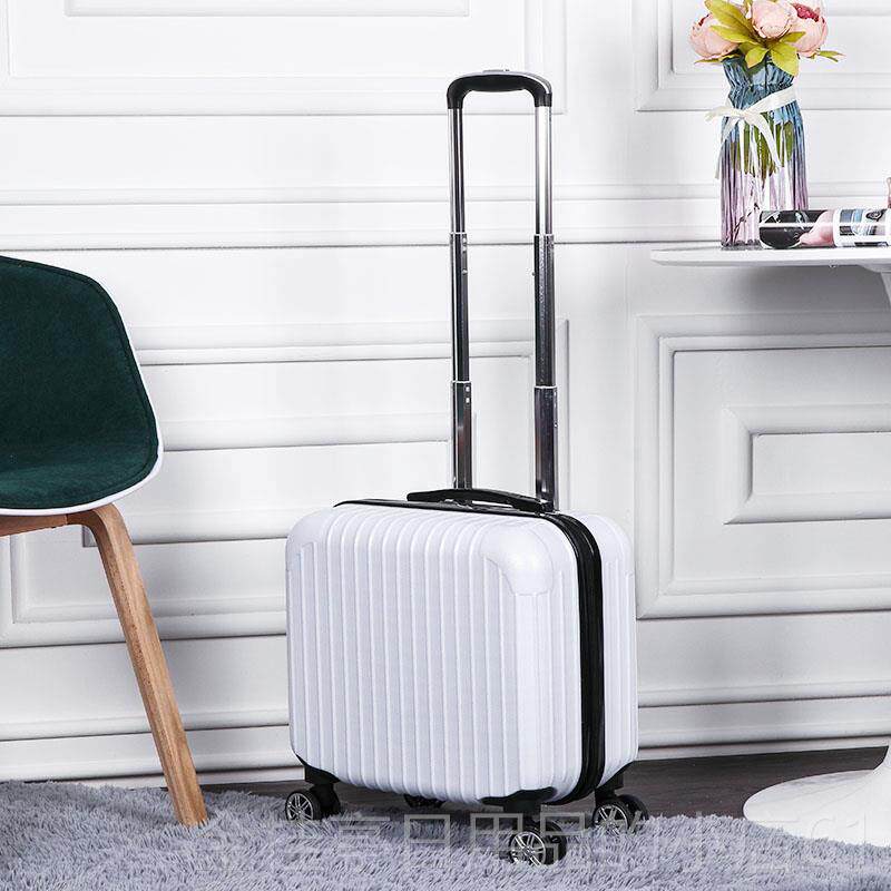 高档8寸男小型轻便码箱万向密轮拉杆箱皮旅行箱子小号11机6出差登