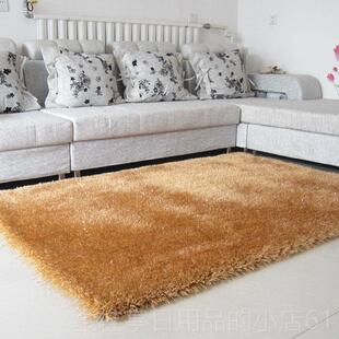 高档德阳欧式加厚弹力丝地客厅茶几卧床边毯毯定制毯满铺婚房地室