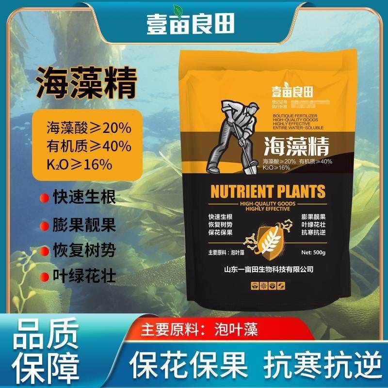 海藻精肥料原粉叶面肥有机肥水溶肥冲施促根壮苗果树草莓蔬菜柑橘,基础建材,涂料添加剂,淘宝优惠券,粉丝福利购,淘宝优惠卷