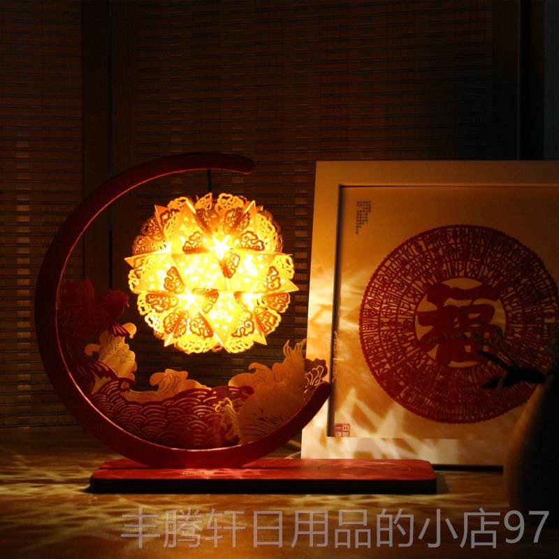 正品上了创故新宫锦鲤纸雕灯手工DIY灯意折纸小夜灯情人节女生日,节庆用品/礼品,文化创意纸雕灯,淘宝优惠券,粉丝福利购,淘宝优惠卷