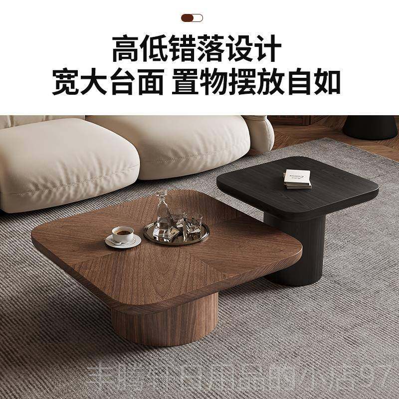 正品D中DC古实木茶几客厅家用0茶台茶风桌225新款高端小户型创意