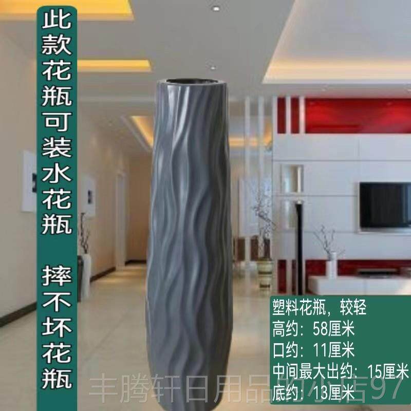 正品 60C放花M木桶铁艺器花槽花桶花瓶复古欧式插花桶家居装饰摆