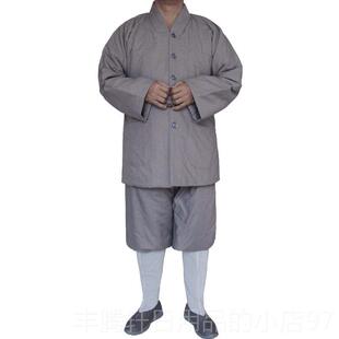正品僧服套冬季加厚暖棉衣棉袄男女僧侣僧保衣人和尚服僧短衣短褂