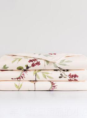 正品妙HOE田园轻奢insM设计师手绘北餐桌布欧花卉物防水防油台植