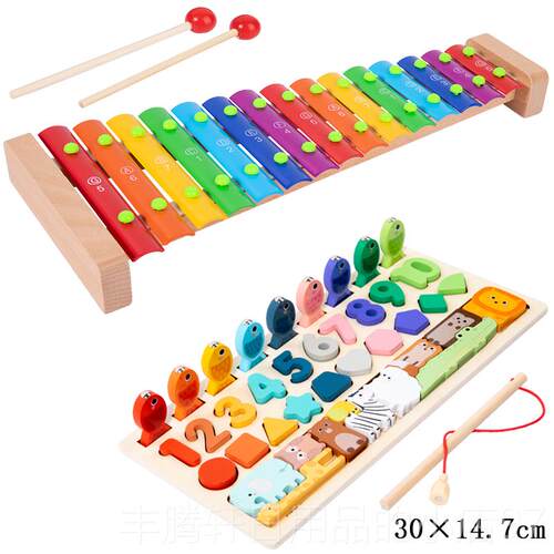 正品儿童手琴木琴1敲5学音铝片铝板琴专业打乐器生宝宝益智音击乐
