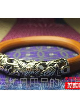 正品侣锦石阁金刚藤镯男女银饰藤条西藏无饰手节制情鸡血藤品