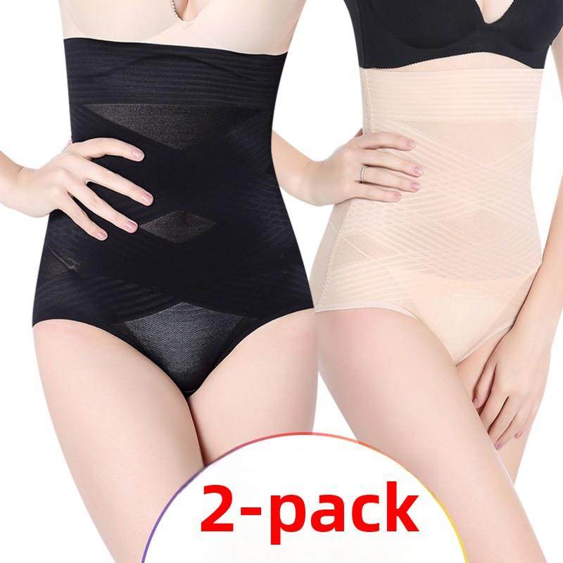 高腰无痕收腹提臀内裤女收腰束缚身产后塑形塑身美体裤夏薄款