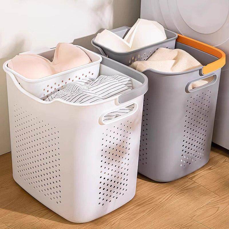 日本脏衣篓脏衣服收纳筐脏衣篮家用卫生间浴室洗澡间放衣服神器,收纳整理,脏衣桶,淘宝优惠券,粉丝福利购,淘宝优惠卷