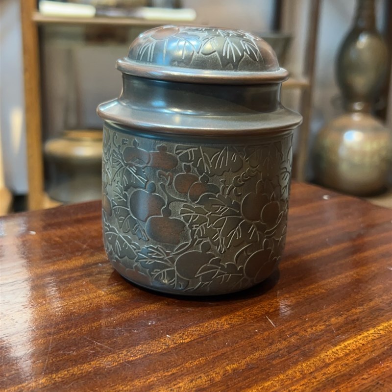 广西钦州坭兴陶茶叶罐小号葫芦茶罐六堡茶防霉防潮透气存茶醒茶罐