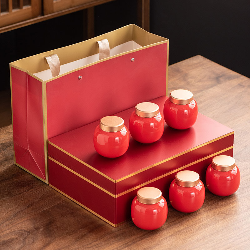 高端钢琴烤漆木盒茶叶包装盒空礼盒装空盒小罐茶碎银子私房茶定制