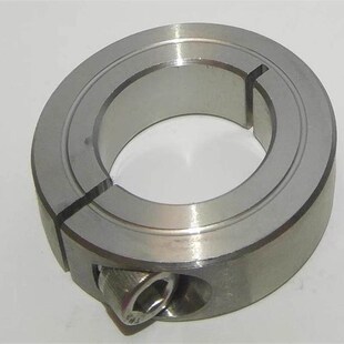 SSCS70 7CM 不锈钢304开口型固定环FAE06光轴夹紧环 孔径70mm