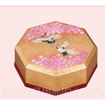 高档日本进口山中器珠宝首饰盒小型精致漆轻奢高档高盒端收纳新礼