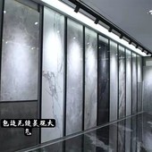 瓷砖展示架样品样板金属挂墙冲孔管包边无缝可调节陶瓷地砖货架