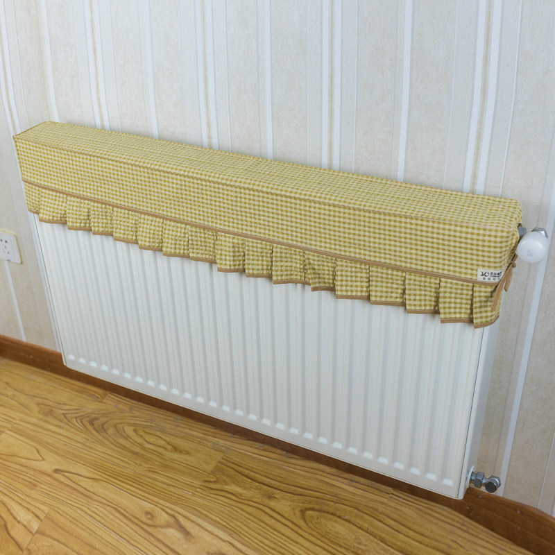 暖气片罩取暖器罩子定制布艺暖气防尘罩老式暖气片罩防熏黑装饰套