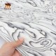 修装 浅灰水墨画 饰 高端 科技木皮 手工贴皮 装