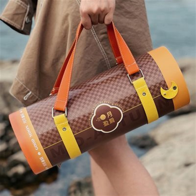 2024年新款月饼包装盒中秋手提6粒8粒装蛋黄酥月饼礼盒空盒子定制