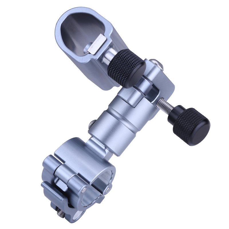 智飞精工铝合金骑士钓椅配件欧式大钓椅炮台架大物鲇竿专用炮台架