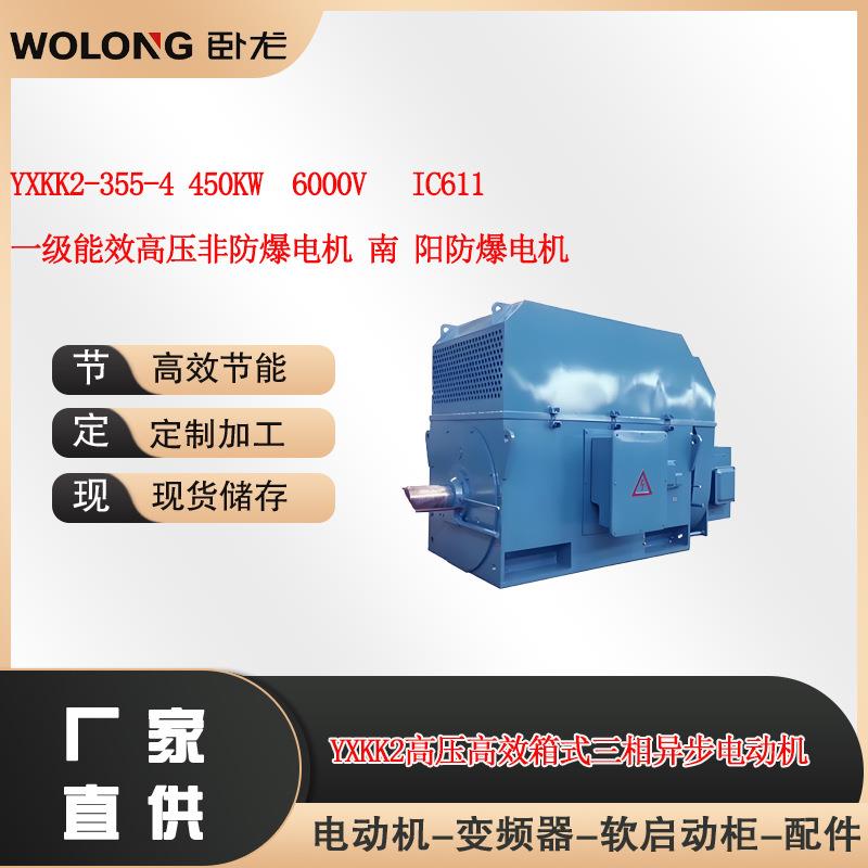 YX2-355-4450W6000VIC611一级能效高压非防爆电机