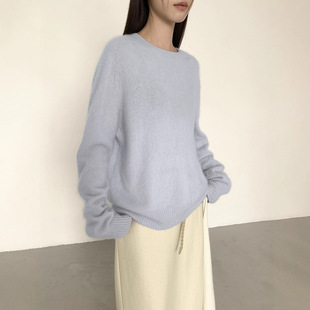 爱与南希十三行2026 秋韩系温柔感软糯亲肤超百搭氛围感毛衣03004