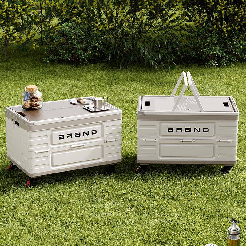 收纳折叠箱户外叠露营CHR收纳箱折箱整理箱箱车载衣后备木盖服储