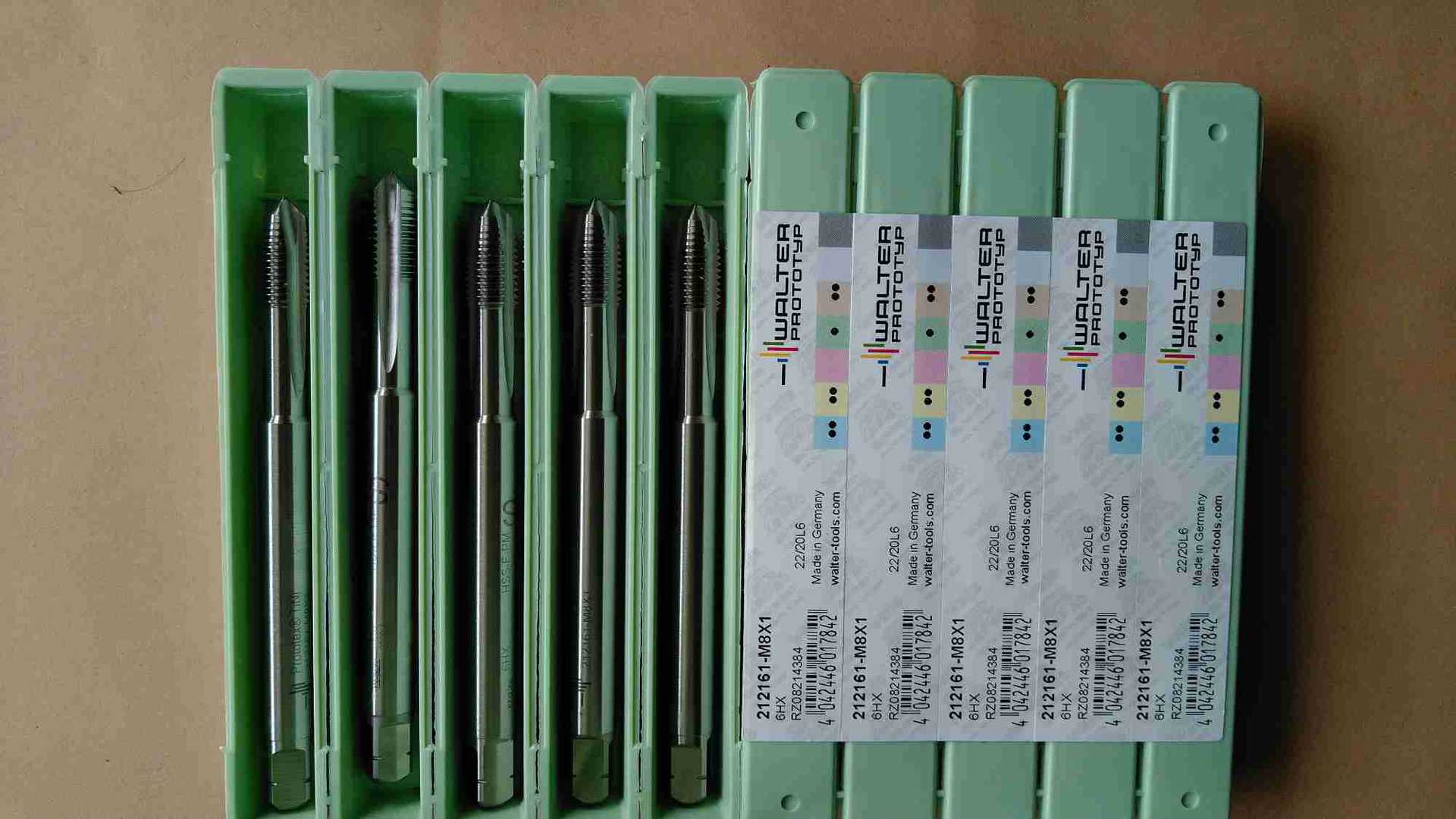 德国瓦尔特钛合金专用细牙丝锥