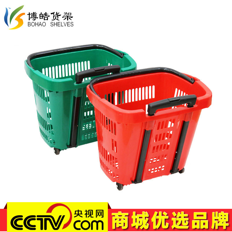 可伸缩两轮手提购物篮厂家直供