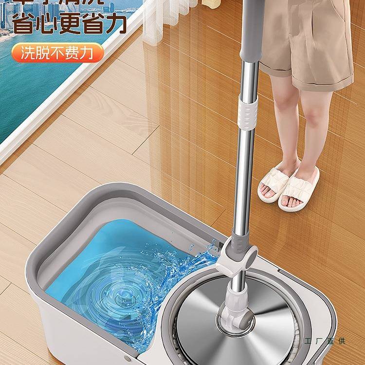 拖把21500拖25新款免手带洗桶自拧旋转一拖净家用自动布甩干脱水