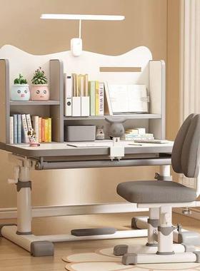 儿童学习书桌可手32945摇桌业升降式桌字椅套装小孩家用专用写作