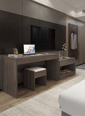 酒879全店专电视柜卧室行李柜宾馆套电视用柜民宿家具D制高款组合