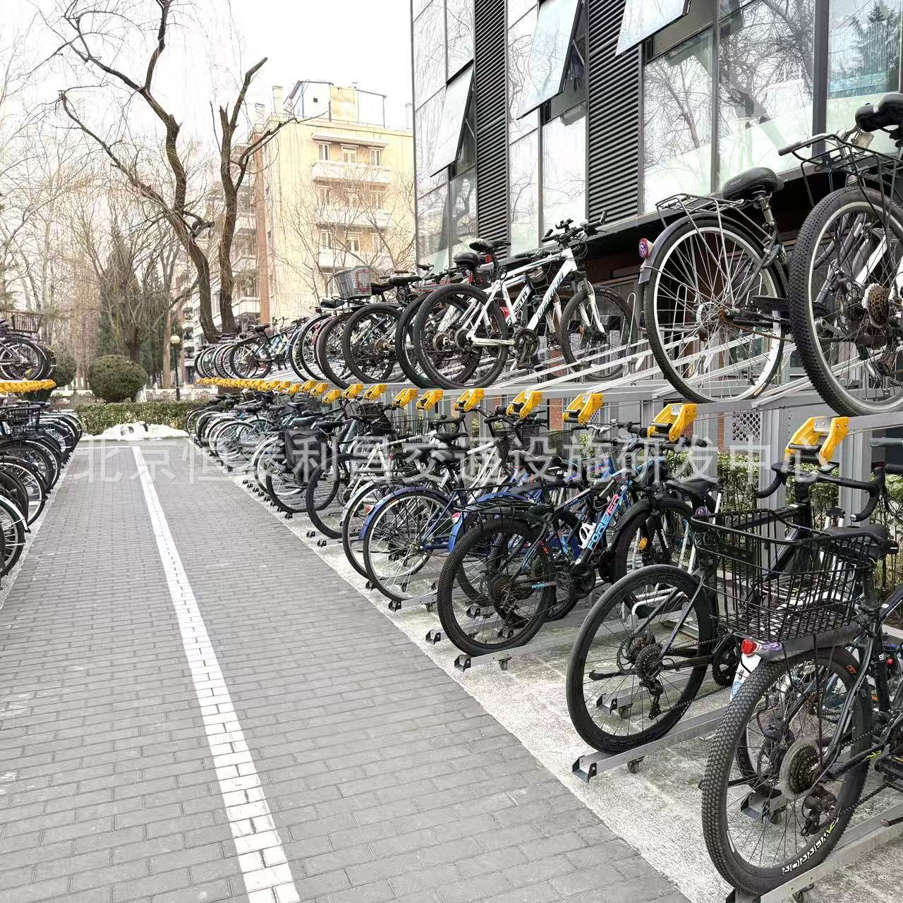 恒泰双层立体自行车停放架安全