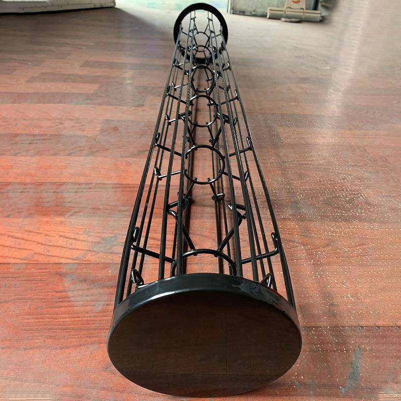 褶皱骨架工业除尘锈器锌除尘架不钢镀袋笼龙骨骨褶皱除XZV尘布袋