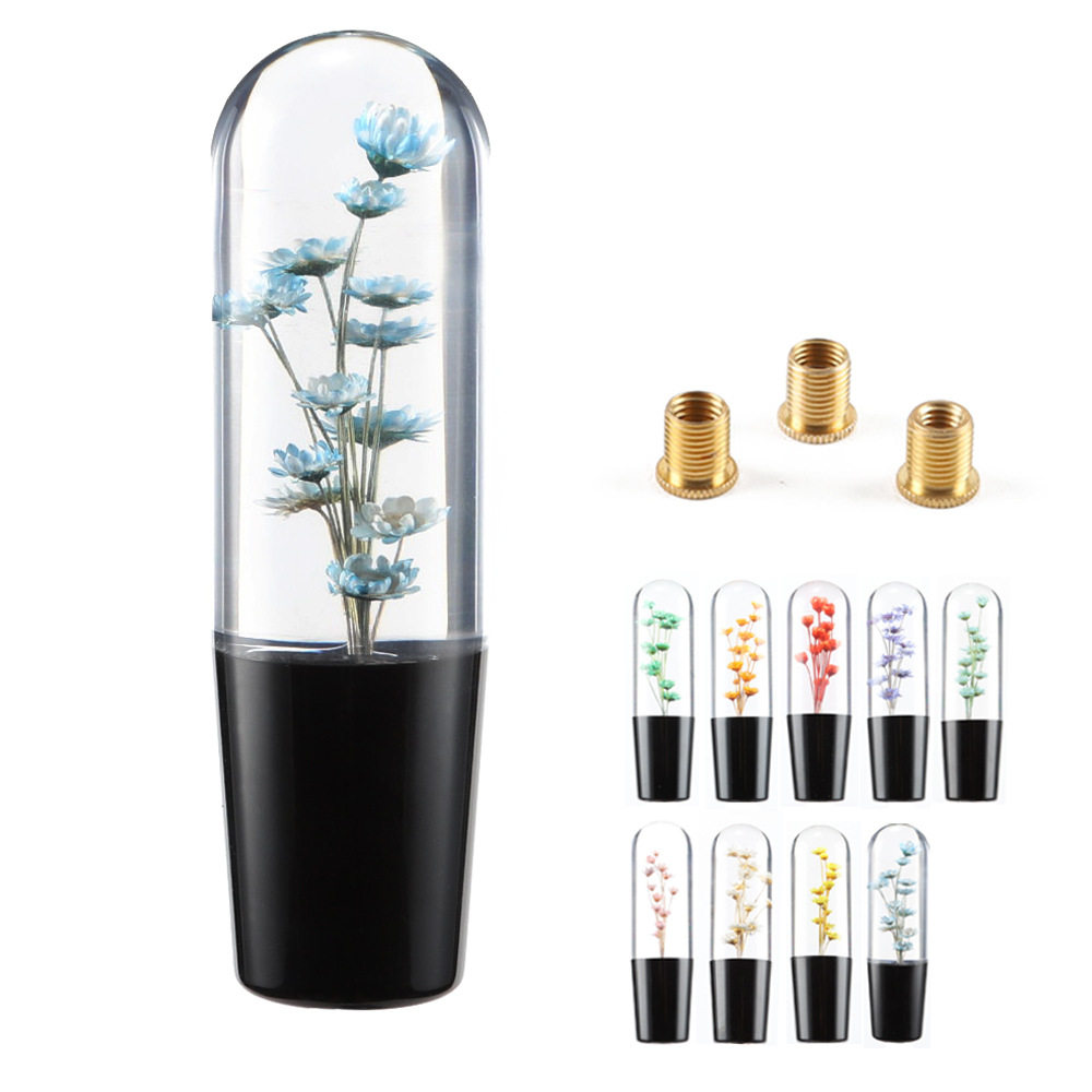 跨境汽车改装JDM水晶档把头?