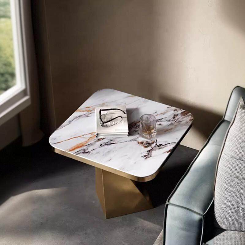 几轻奢边几沙BJ-356发客厅方形小茶几代简现约计师角设意式岩板网,住宅家具,茶几,淘宝优惠券,粉丝福利购,淘宝优惠卷