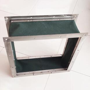 法帆兰通头风软接防火耐高伸缩布风机软连接风机690风管圆形温方