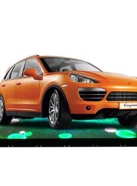 深圳北L站蓝色大气高端TPY字豪办公楼展厅E华D互动地砖显示数屏