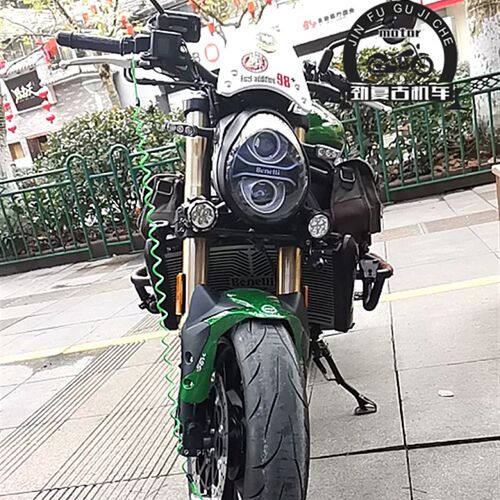 适用于贝纳利752S前挡风 大魔鬼BJ750改装导流罩挡风玻璃 遮阳板