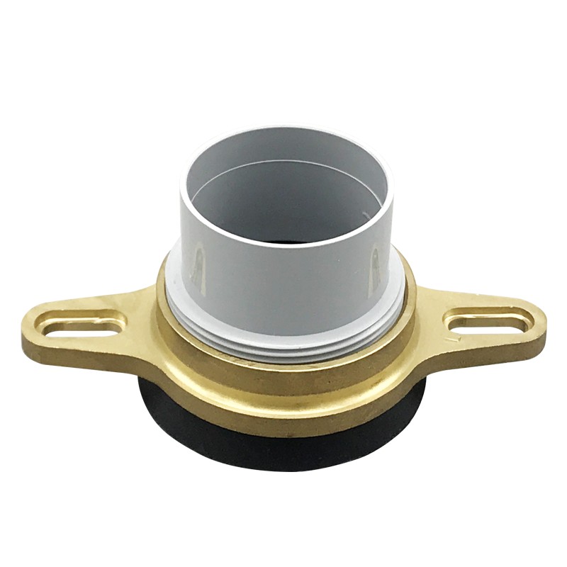 码头连接小便斗配件墙排器铜马头塑料管便池尿斗出水排污口配件