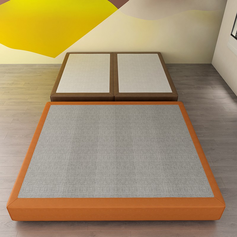 酒店宾馆家具现代简约公寓民宿人大床标间专用床箱床架床体定制