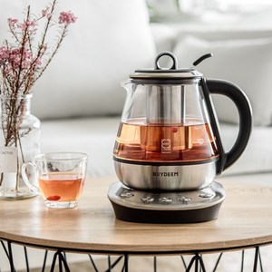 北鼎K21多功能玻璃电养生壶煮茶器花茶壶一体 不锈钢茶漏滤网隔渣