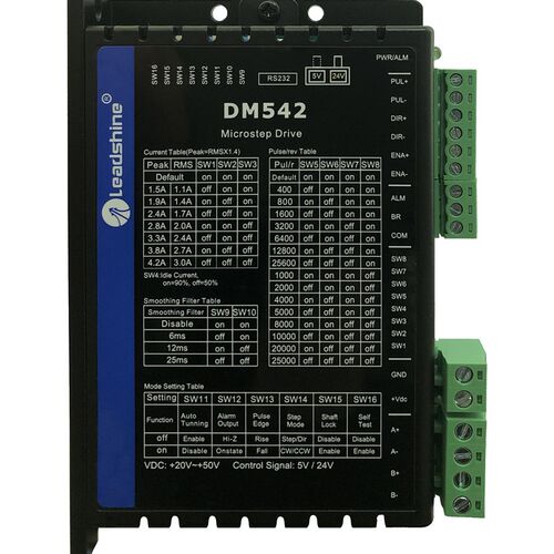 雷赛科技二相57步进电机驱动器DM542 J 雕刻机马达配件新款低噪音