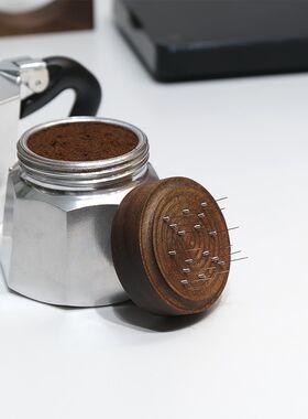 摩卡壶布粉器压粉器梯田多功能散粉布粉针防飞粉不撒粉