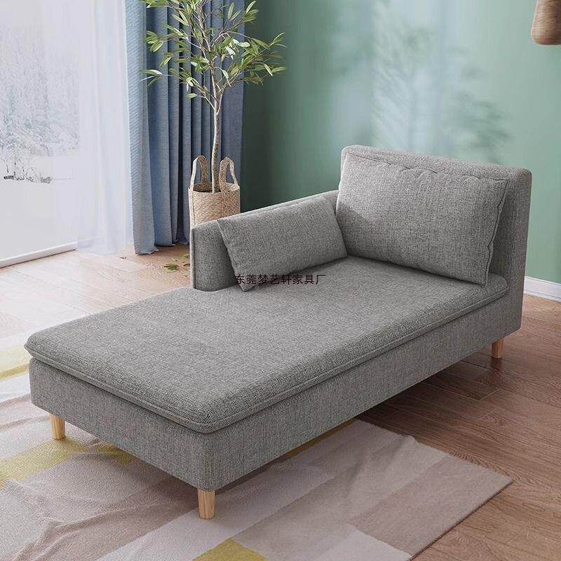 人贵妃布艺沙发乳店胶沙发CUU卧室酒贵妃榻榻单单独单人贵妃躺椅