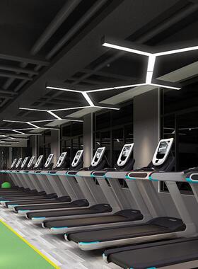 JY-Q102LED造型灯创意拼接字Y型办公室教室形健房网咖人超市身幼