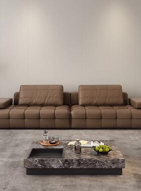 简约意客式沙发极简FBF风劳伦斯厅大沙户型别墅高直端排网红发